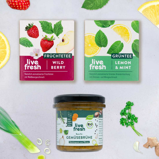 Tea & vegetable brew bundle