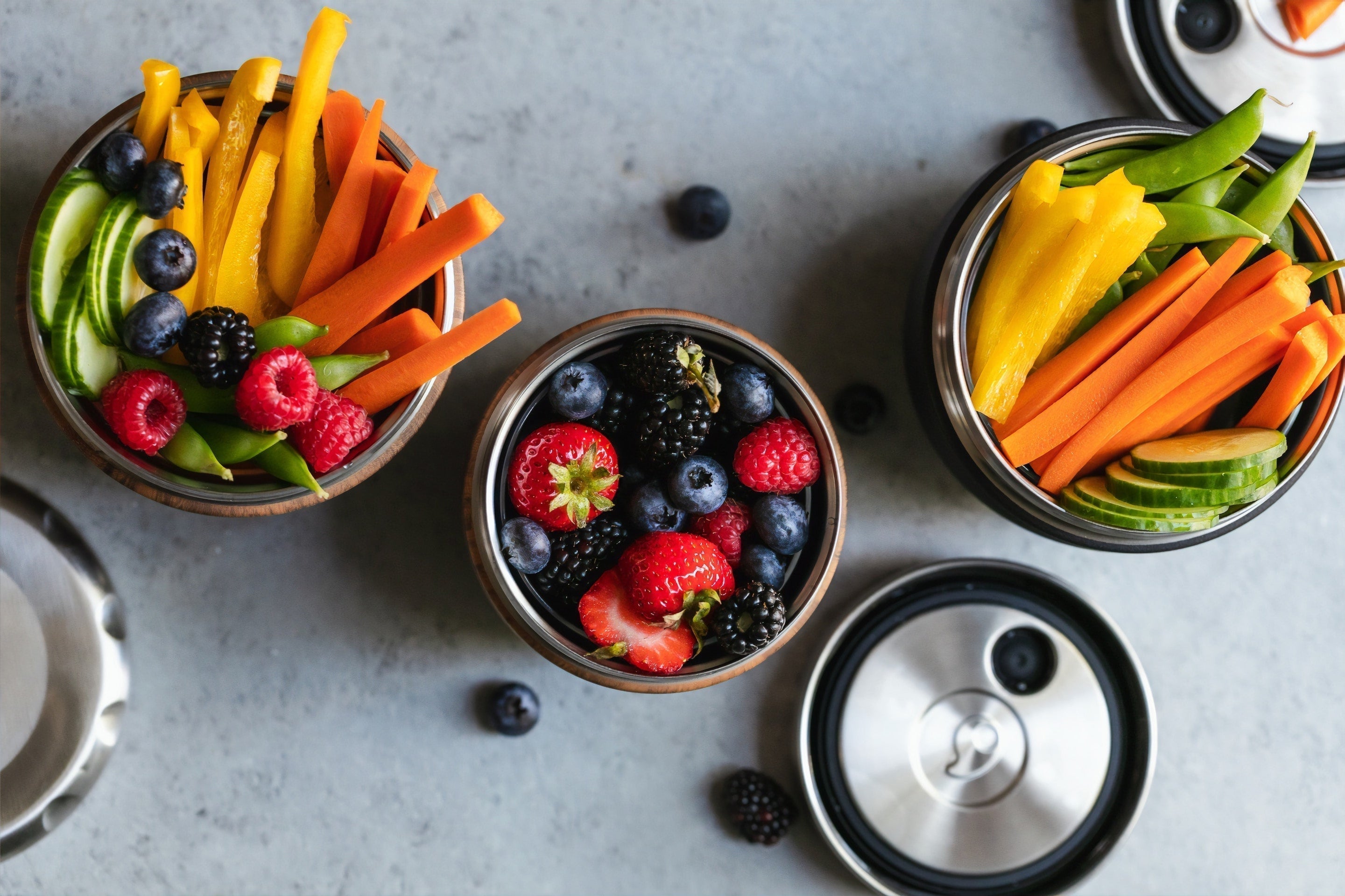 Vegetarische und vegane Snacks: für Partys und zum Mitnehmen