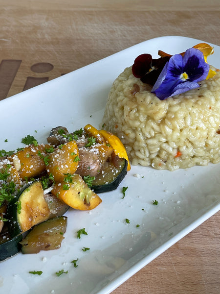 Veganes Gemüse Risotto