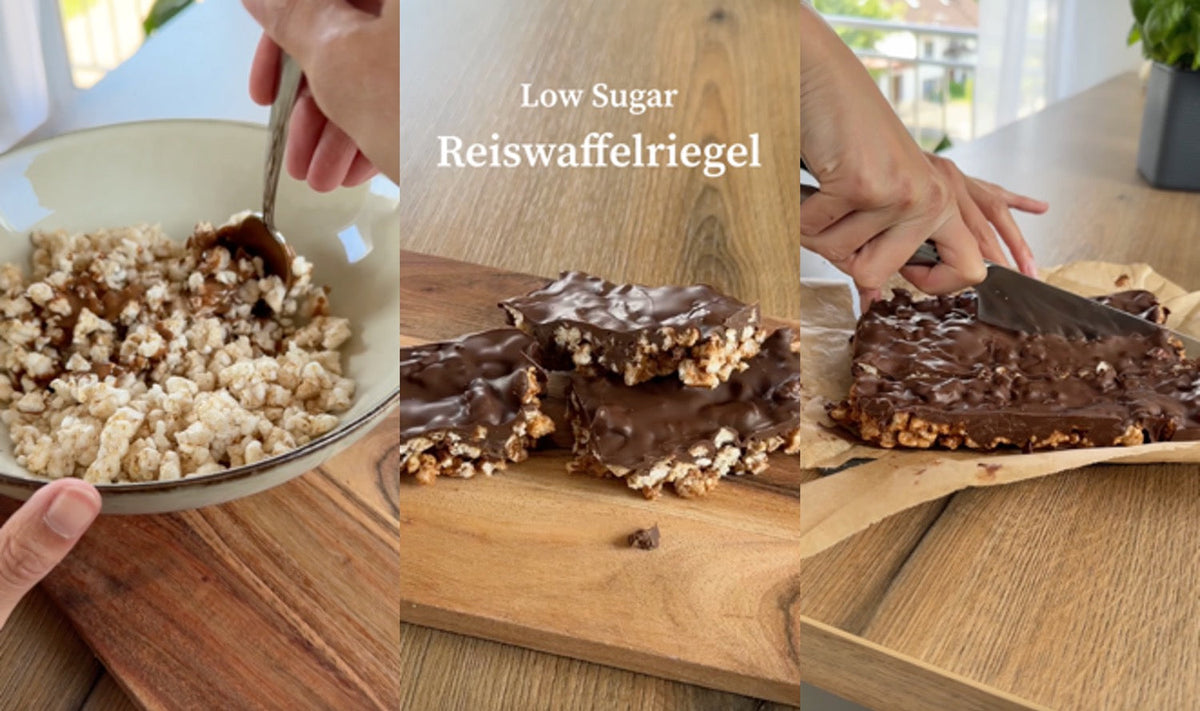 Reiswaffel-Schoko Bars