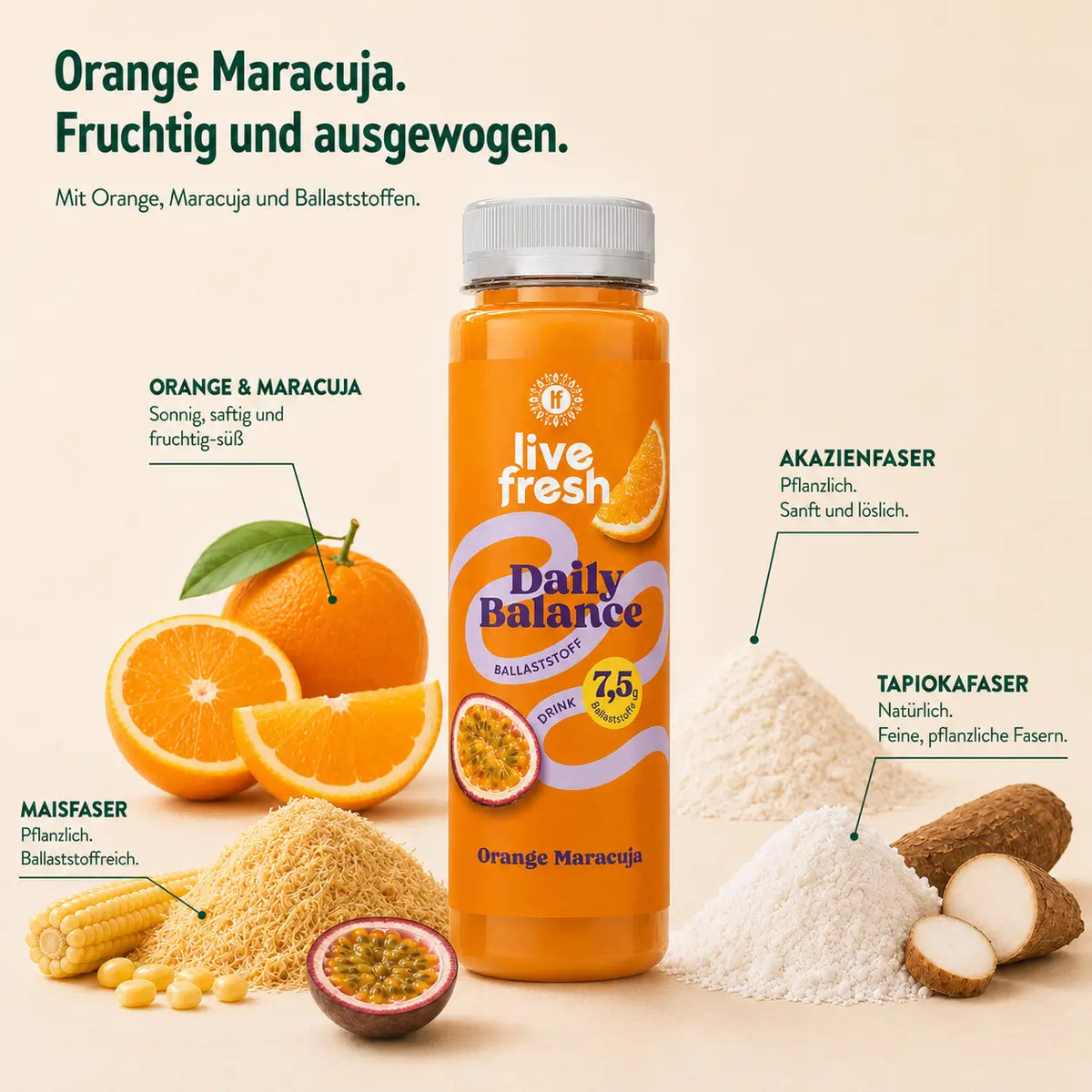Daily Balance Orange-Passion Fruit