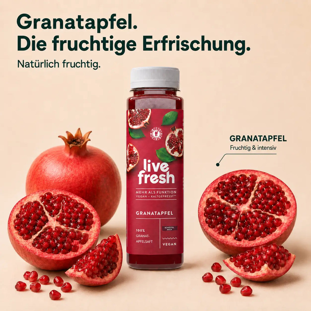 Granaatappelsap - koudgeperst - 250ml
