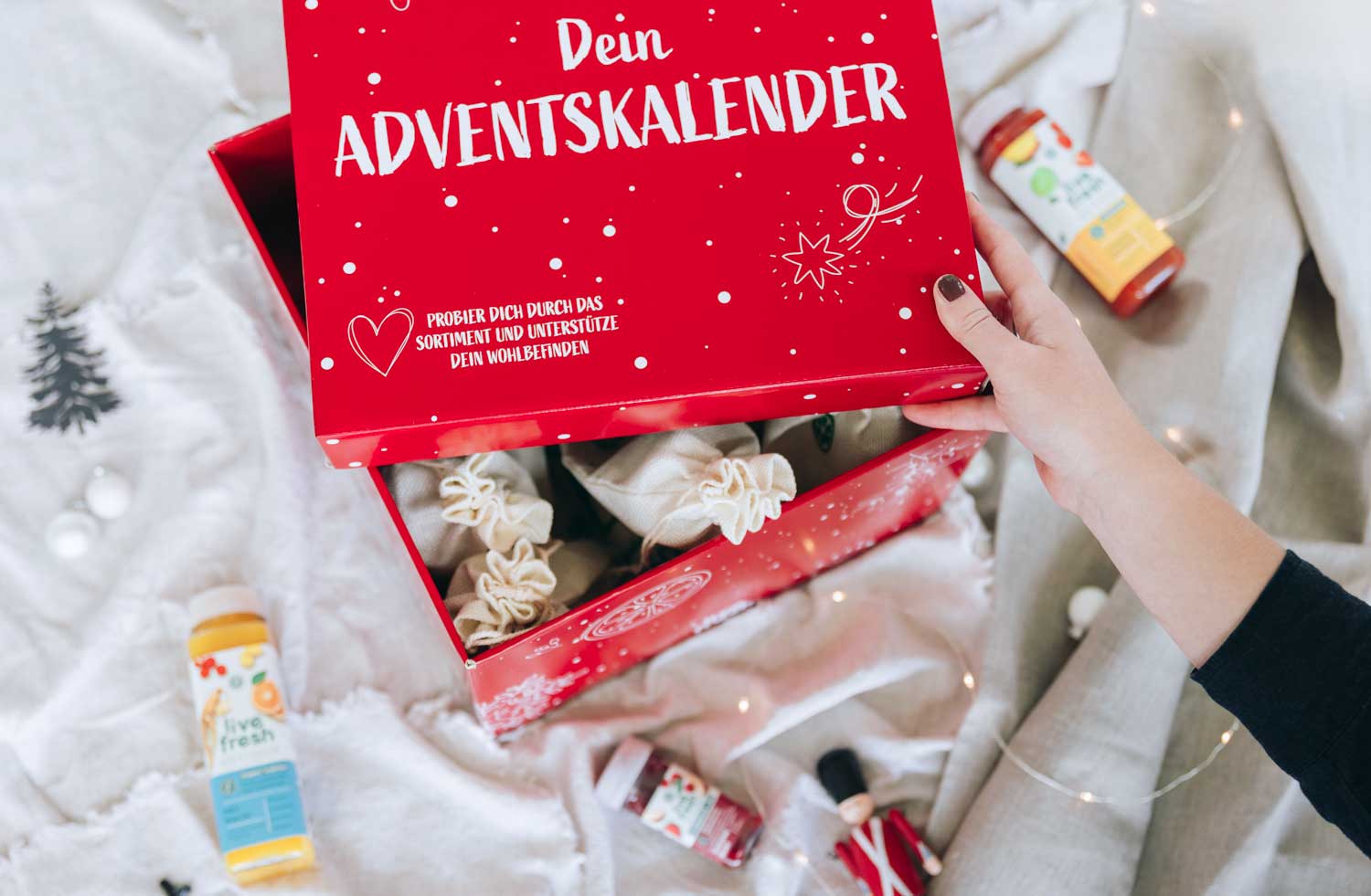 LiveFresh Adventskalender - Sappen & Shots