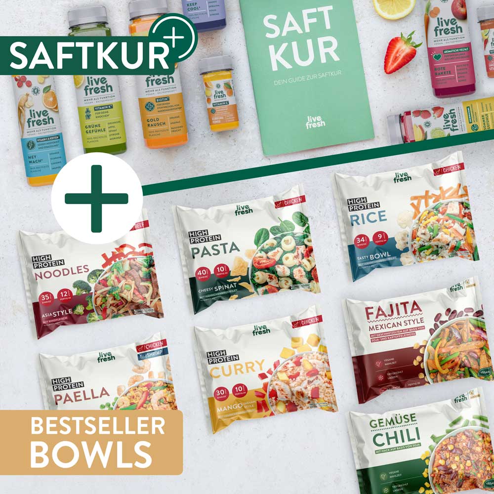 5 dagen sap + bestselling bowls