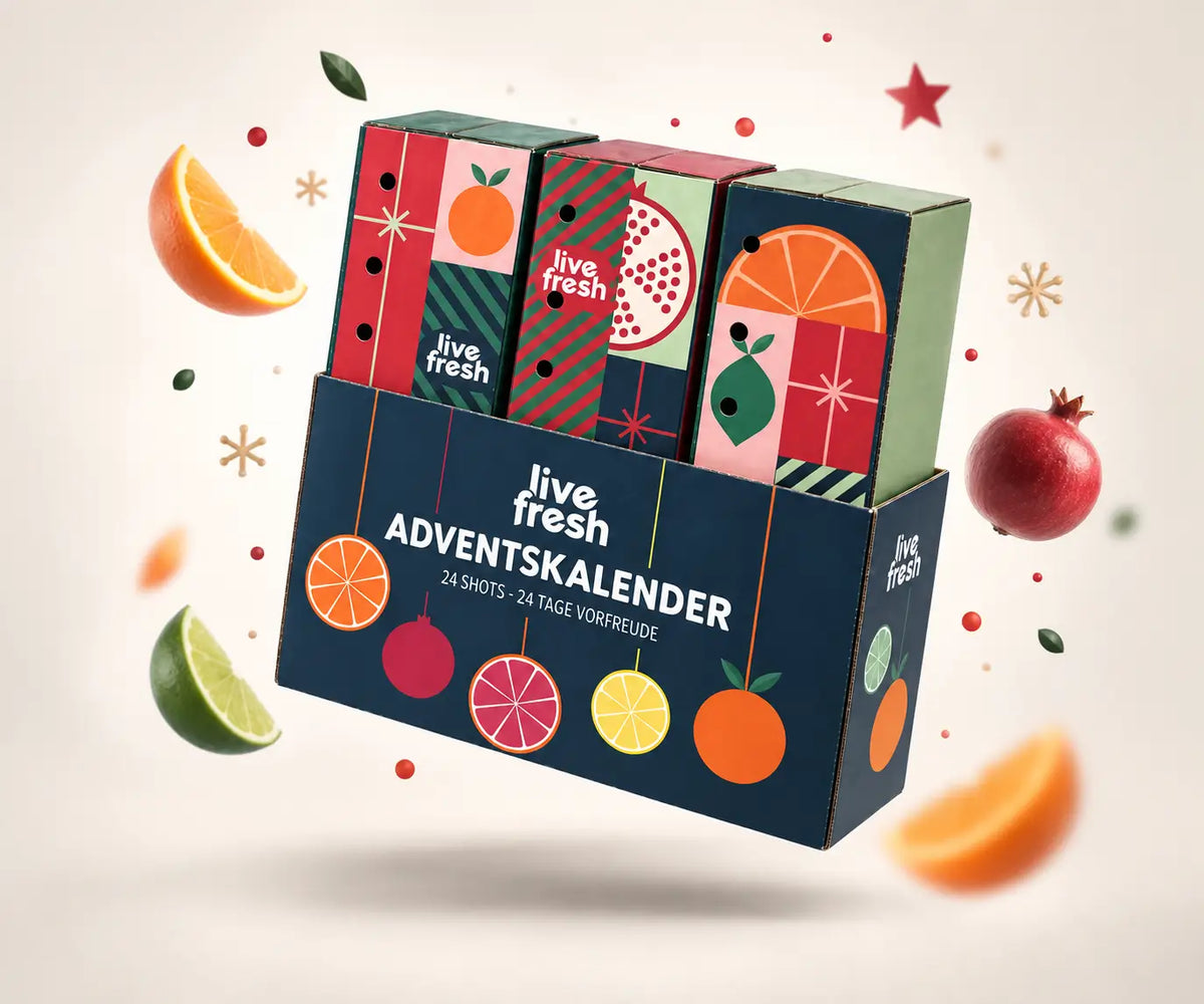 LiveFresh Adventskalender - Sappen & Shots