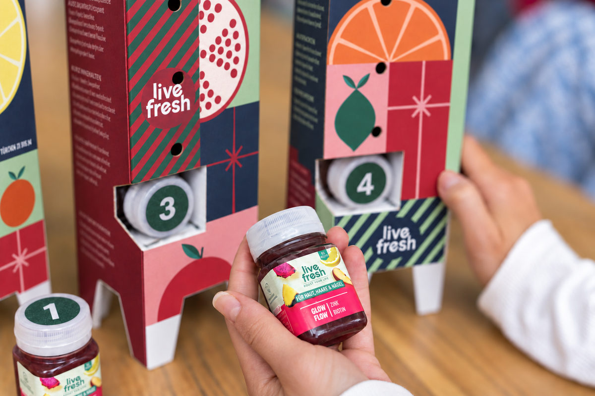 LiveFresh Adventskalender - Sappen & Shots