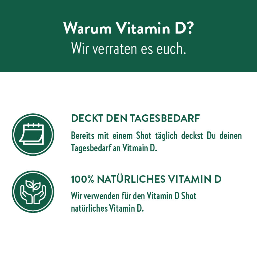 Vitamine D Shot - Sunshine Berry - 60 ml