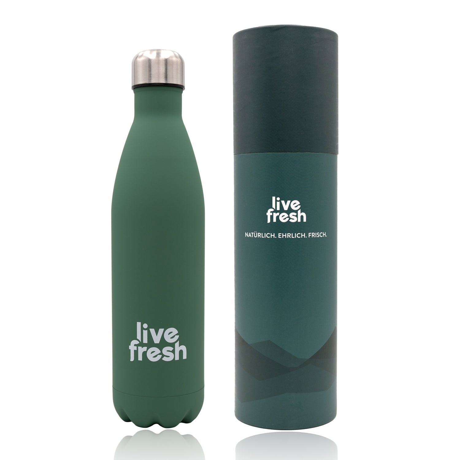 LiveFresh waterfles - Thermische fles - 750 ml (beloning)